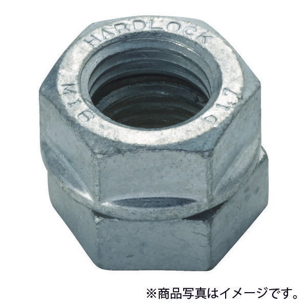 トラスコ中山（TRUSCO）　ハードロックナット 溶融亜鉛メッキ M16×2.0 3個入　【品番：B659-0016】