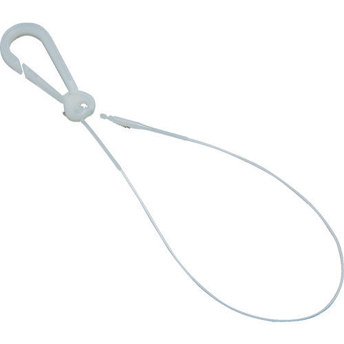 トラスコ中山（TRUSCO）　はがき・チラシ用フック ロックタイプ 全長273mm 内径12mm 100本入　【品番：SFLHL-100】