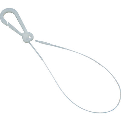 トラスコ中山（TRUSCO）　はがき・チラシ用フック ロックタイプ 全長151mm 内径12mm 100本入　【品番：SFLHS-100】