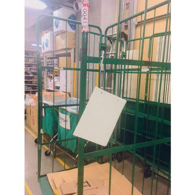 トラスコ中山（TRUSCO）　はがき・チラシ用フック ロックタイプ 全長151mm 内径12mm 100本入　【品番：SFLHS-100】