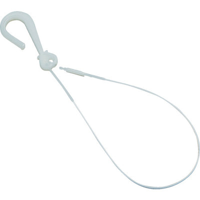 トラスコ中山（TRUSCO）　はがき・チラシ用フック 全長274mm 内径12mm 100本入　【品番：SFLL-100】