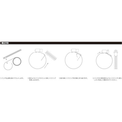 【メール便対応】トラスコ中山（TRUSCO）　フープバンド用締付金具 SUS304  （10個入）　【品番：SFPB-K】