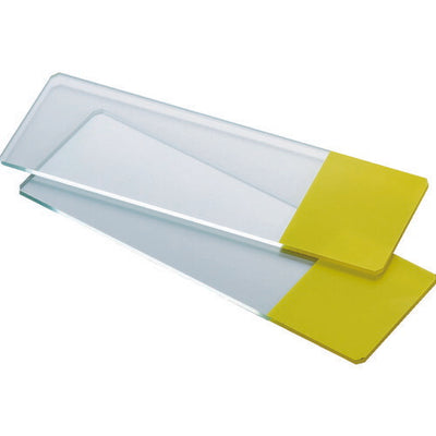 トラスコ中山（TRUSCO）　スライドガラス フロスト有 イエロー　【品番：SG-FY】