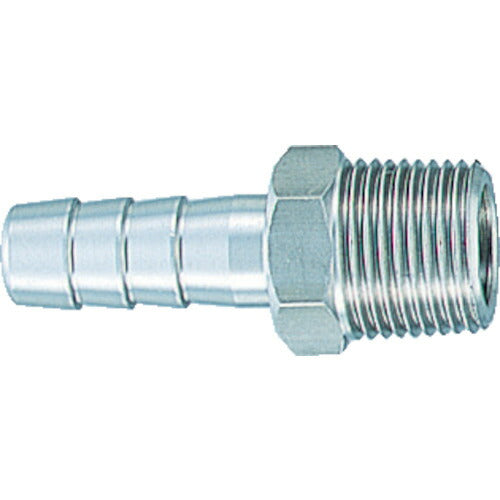 トラスコ中山（TRUSCO）　ステンレスホースニップル 1/8 5個入　【品番：SHN-107】