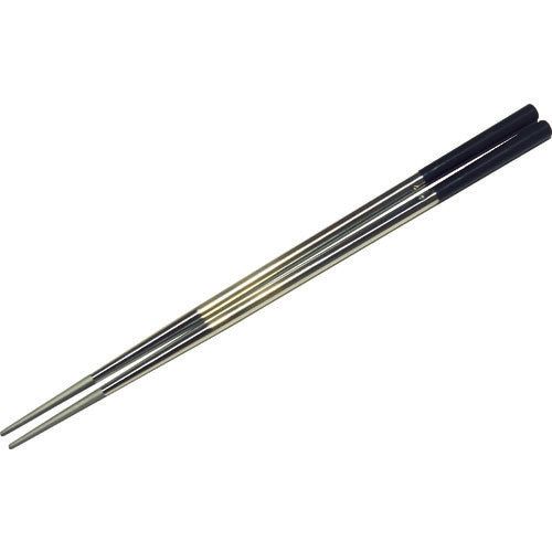 トラスコ中山（TRUSCO）　プラ付きステンレス箸 滑り止め 300　【品番：SHPB-300】