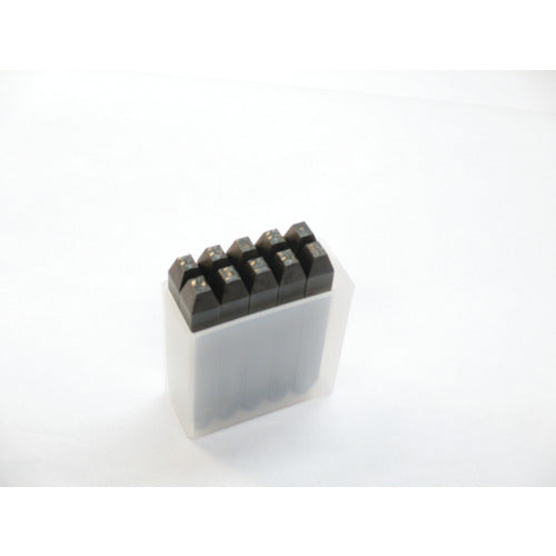 【メール便対応】トラスコ中山（TRUSCO）　数字刻印セット 2.5mm　【品番：SK-25】