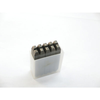 【メール便対応】トラスコ中山（TRUSCO）　逆数字刻印セット 2.5mm　【品番：SKB-25】