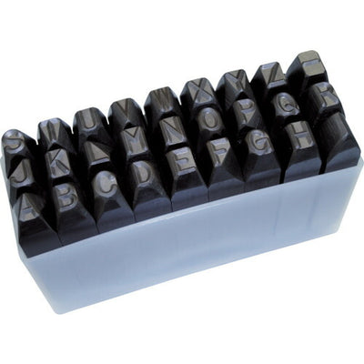 トラスコ中山（TRUSCO）　逆英字刻印セット 13mm　【品番：SKC-130】