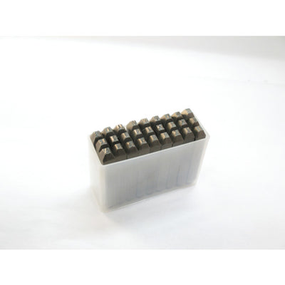 トラスコ中山（TRUSCO）　逆英字刻印セット 8mm　【品番：SKC-80】