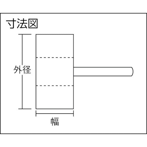 トラスコ中山（TRUSCO）　スピン軸 6mm×100mm　【品番：SS-6100】