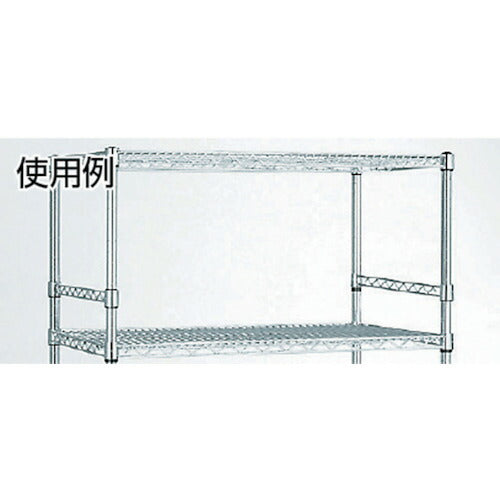 トラスコ中山（TRUSCO）　ステンレス製メッシュラック用サイドバー L305　【品番：SSB-300S】