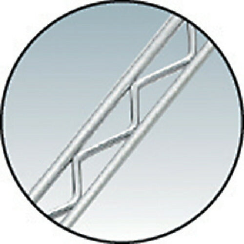 トラスコ中山（TRUSCO）　ステンレス製メッシュラック用サイドバー L305　【品番：SSB-300S】