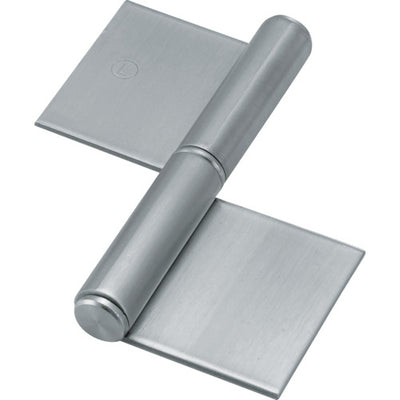 【メール便対応】トラスコ中山（TRUSCO）　ステンレス製特厚溶接旗蝶番 左用 全長153mm （1個入）　【品番：ST-2000W-153L】