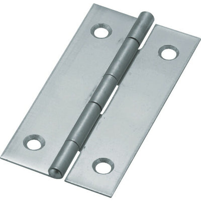 【メール便対応】トラスコ中山（TRUSCO）　ステンレス製薄口蝶番 全長25.5mm （10個入）　【品番：ST-550-25】