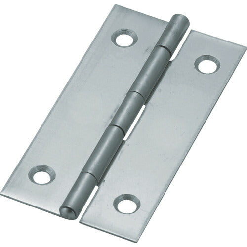 【メール便対応】トラスコ中山（TRUSCO）　ステンレス製薄口蝶番 全長25.5mm （10個入）　【品番：ST-550-25】