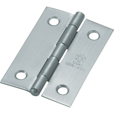 【メール便対応】トラスコ中山（TRUSCO）　ステンレス製中厚蝶番 全長51mm （10個入）　【品番：ST-999-51HL】
