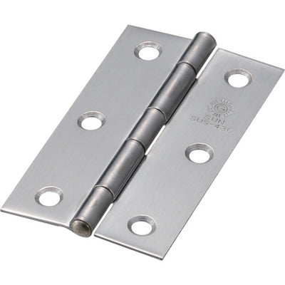 【メール便対応】トラスコ中山（TRUSCO）　ステンレス製中厚蝶番 全長64mm （10個入）　【品番：ST-999-64HL】