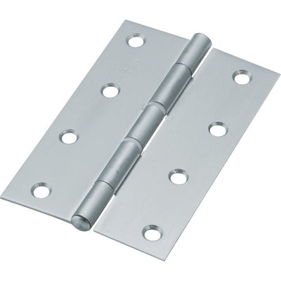 【メール便対応】トラスコ中山（TRUSCO）　ステンレス製中厚蝶番 ナイロンリング入 全長102mm （4個入）　【品番：ST-999NR-102HL】