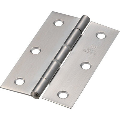 【メール便対応】トラスコ中山（TRUSCO）　ステンレス製中厚蝶番 ナイロンリング入 全長89mm （4個入）　【品番：ST-999NR-89HL】