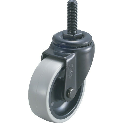 トラスコ中山（TRUSCO）　ナイロンウレタンキャスター75φ自在　【品番：STD-75NU】