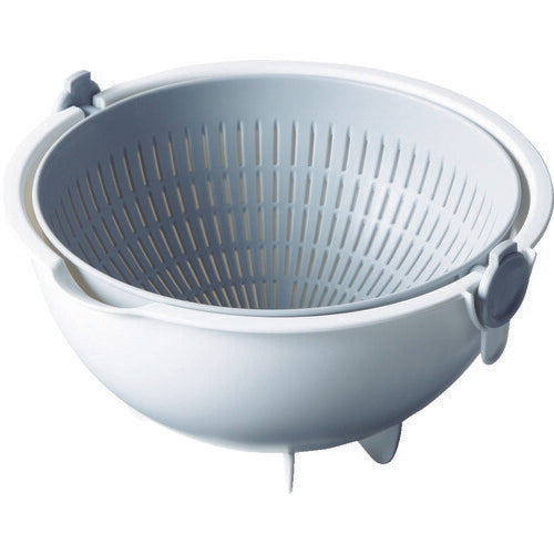 トラスコ中山（TRUSCO）　スピンホイールコランダーラージ グレー　【品番：SWCL-GY】