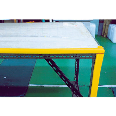 トラスコ中山（TRUSCO）　安心クッション L字型 細 10本入り アイボリー　【品番：T10AC-55】