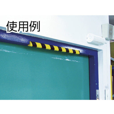 トラスコ中山（TRUSCO）　安心クッションL字型大 黒・黄 10本入り　【品番：T10AC-99】