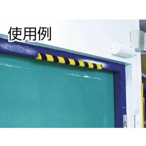 トラスコ中山（TRUSCO）　安心クッションL字型大 黒・黄 10本入り　【品番：T10AC-99】