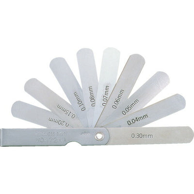 【メール便対応】トラスコ中山（TRUSCO）　シクネスゲージ 幅12.7 長さ150 範囲0.03〜3.00　【品番：T150MX】