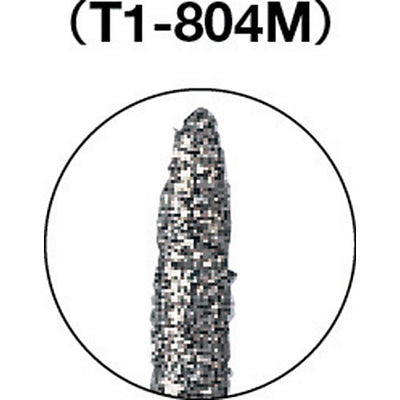【メール便対応】トラスコ中山（TRUSCO）　ダイヤモンドバー Φ1.2×刃長8×軸1.6 #140　【品番：T1-804M】
