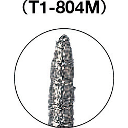 【メール便対応】トラスコ中山（TRUSCO）　ダイヤモンドバー Φ1.2×刃長8×軸1.6 