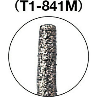 【メール便対応】トラスコ中山（TRUSCO）　ダイヤモンドバー Φ1.2×刃長7×軸1.6 #140　【品番：T1-841M】