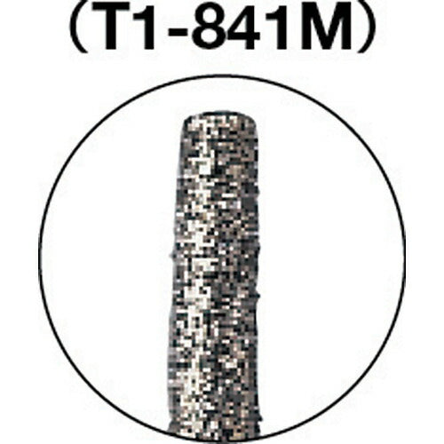 【メール便対応】トラスコ中山（TRUSCO）　ダイヤモンドバー Φ1.2×刃長7×軸1.6 