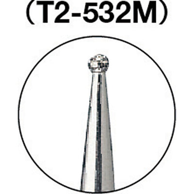 【メール便対応】トラスコ中山（TRUSCO）　ダイヤモンドバー Φ0.9×軸2.35 #140　【品番：T2-532M】