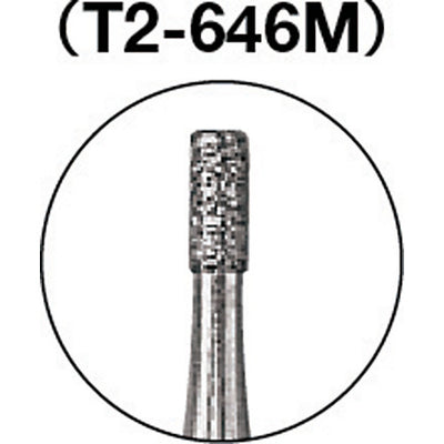 【メール便対応】トラスコ中山（TRUSCO）　ダイヤモンドバー Φ1.6×刃長4×軸2.35 #140　【品番：T2-646M】