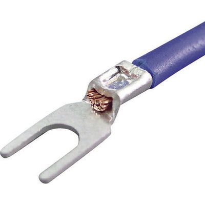 【メール便対応】トラスコ中山（TRUSCO）　裸圧着端子先開形φ3.7長さ15.8 （45個入）　【品番：T-2Y-3.5】