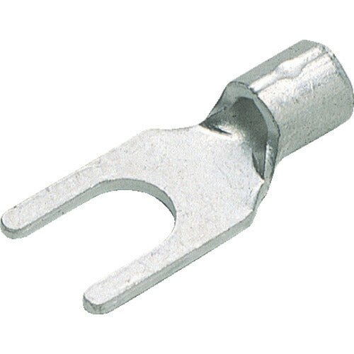 【メール便対応】トラスコ中山（TRUSCO）　裸圧着端子先開形φ4.3長さ16.0 （45個入）　【品番：T-2Y-4】