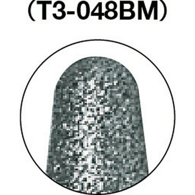 【メール便対応】トラスコ中山（TRUSCO）　CBNバー Φ6×刃長11.2×軸3 #140　【品番：T3-048BM】