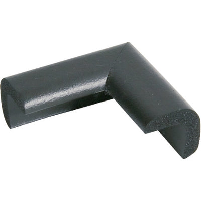 トラスコ中山（TRUSCO）　安心クッション コーナー用 極細 30個入り ブラック　【品番：T30AC-80】