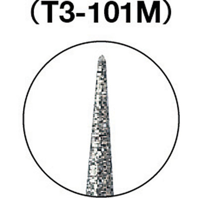【メール便対応】トラスコ中山（TRUSCO）　ダイヤモンドバー Φ1.8×刃長10×軸3 #140　【品番：T3-101M】