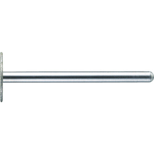 【メール便対応】トラスコ中山（TRUSCO）　ディスクタイプダイヤモンドバー Φ13×t0.7×軸3 