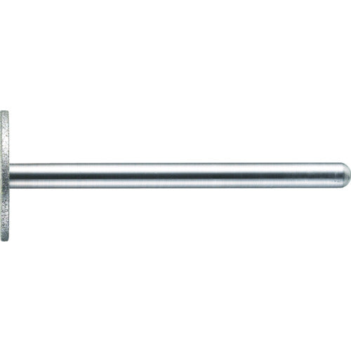 【メール便対応】トラスコ中山（TRUSCO）　ディスクタイプダイヤモンドバー Φ15×t1×軸3 