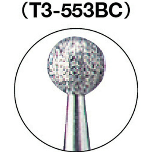 【メール便対応】トラスコ中山（TRUSCO）　CBNバー Φ4×軸3 