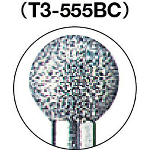 【メール便対応】トラスコ中山（TRUSCO）　CBNバー Φ6×軸3 