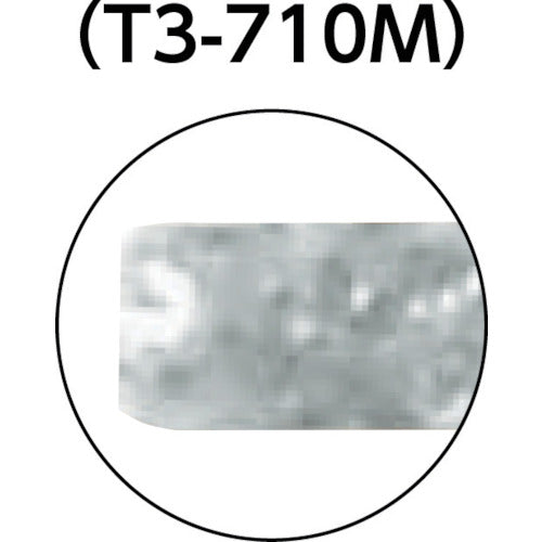 【メール便対応】トラスコ中山（TRUSCO）　ダイヤモンドインターナルバー円筒先丸 Φ1.0×刃長6×軸3mm　【品番：T3-710M】