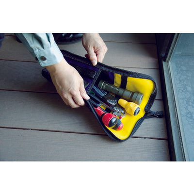 トラスコ中山（TRUSCO）　3WAYツールケース KIRITS Lサイズ オレンジ×ネイビー　【品番：T3TC-L-OR】