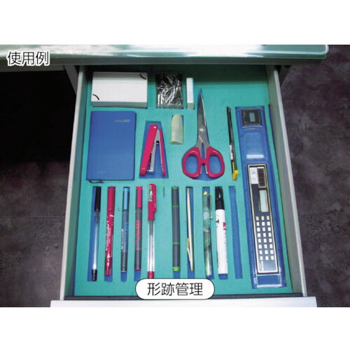 トラスコ中山（TRUSCO）　5S管理シート 12mm厚 灰色　【品番：T5S-12-GY】