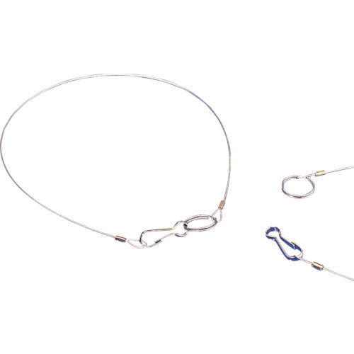 【メール便対応】トラスコ中山（TRUSCO）　吊り下げロープ 5本1組 0.7Ф×200mm　【品番：T860-01】