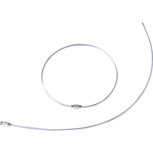 【メール便対応】トラスコ中山（TRUSCO）　ワイヤーリング ステンレス 5本1組 長さ200　【品番：T860-26】