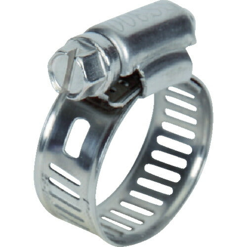 トラスコ中山（TRUSCO）　ホースバンド オールSUS 普及 10個入 12.7×Φ38mm　【品番：TA13-38】